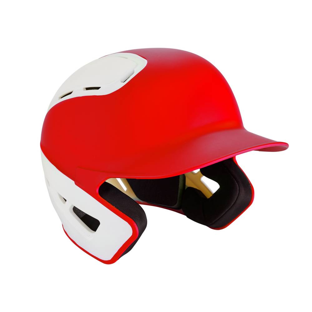 Mens Mizuno B6 Baseball Batting Helmet Red/White Philippines (BNDRVJ179)